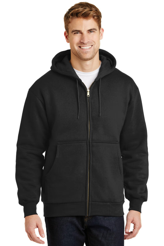 CornerStone ® - Heavyweight Full-Zip Hooded Sweatshirt with Thermal Lining. CS620