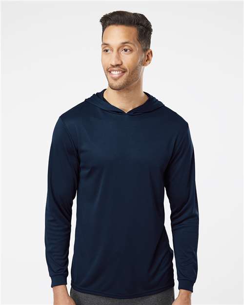 Unisex Bahama Performance Hooded Long Sleeve T-Shirt
