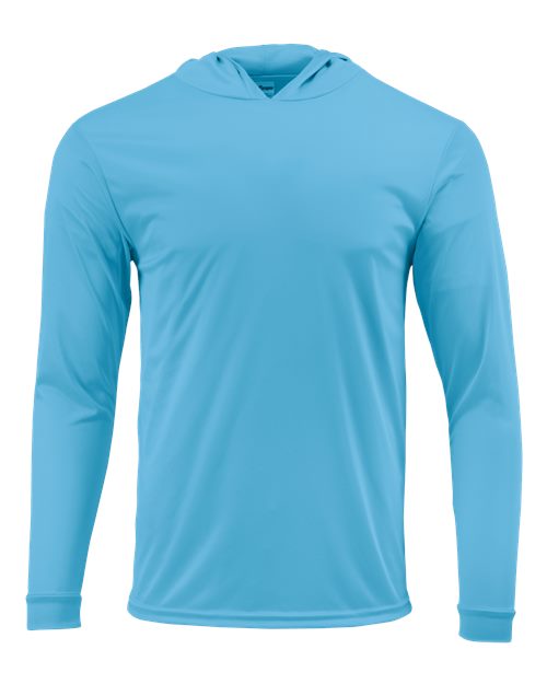 Unisex Bahama Performance Hooded Long Sleeve T-Shirt