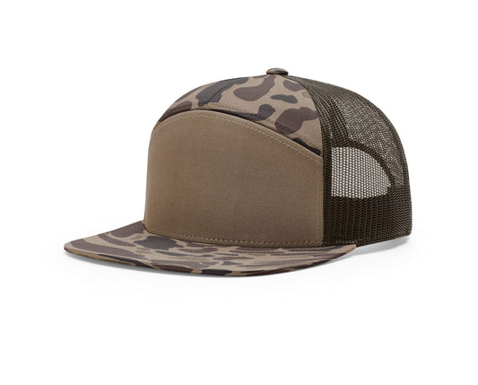 Richardson Printed 7-Panel Trucker 168P