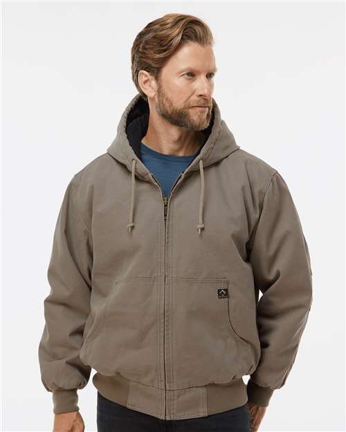 Men's Cheyenne Boulder Cloth™ Hooded Jacket with Tricot Quilt Lining