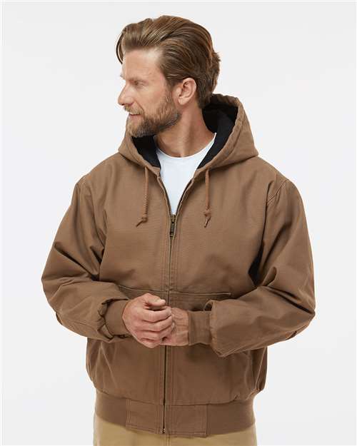 Men's Cheyenne Boulder Cloth™ Hooded Jacket with Tricot Quilt Lining