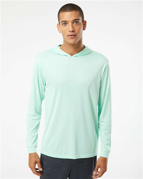 Unisex Bahama Performance Hooded Long Sleeve T-Shirt