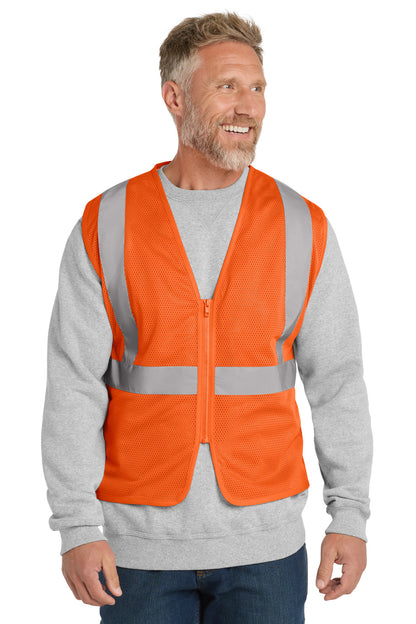 CornerStone  ®  ANSI 107 Class 2 Economy Mesh Zippered Vest. CSV101