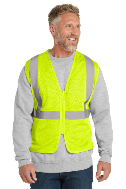 CornerStone  ®  ANSI 107 Class 2 Economy Mesh Zippered Vest. CSV101