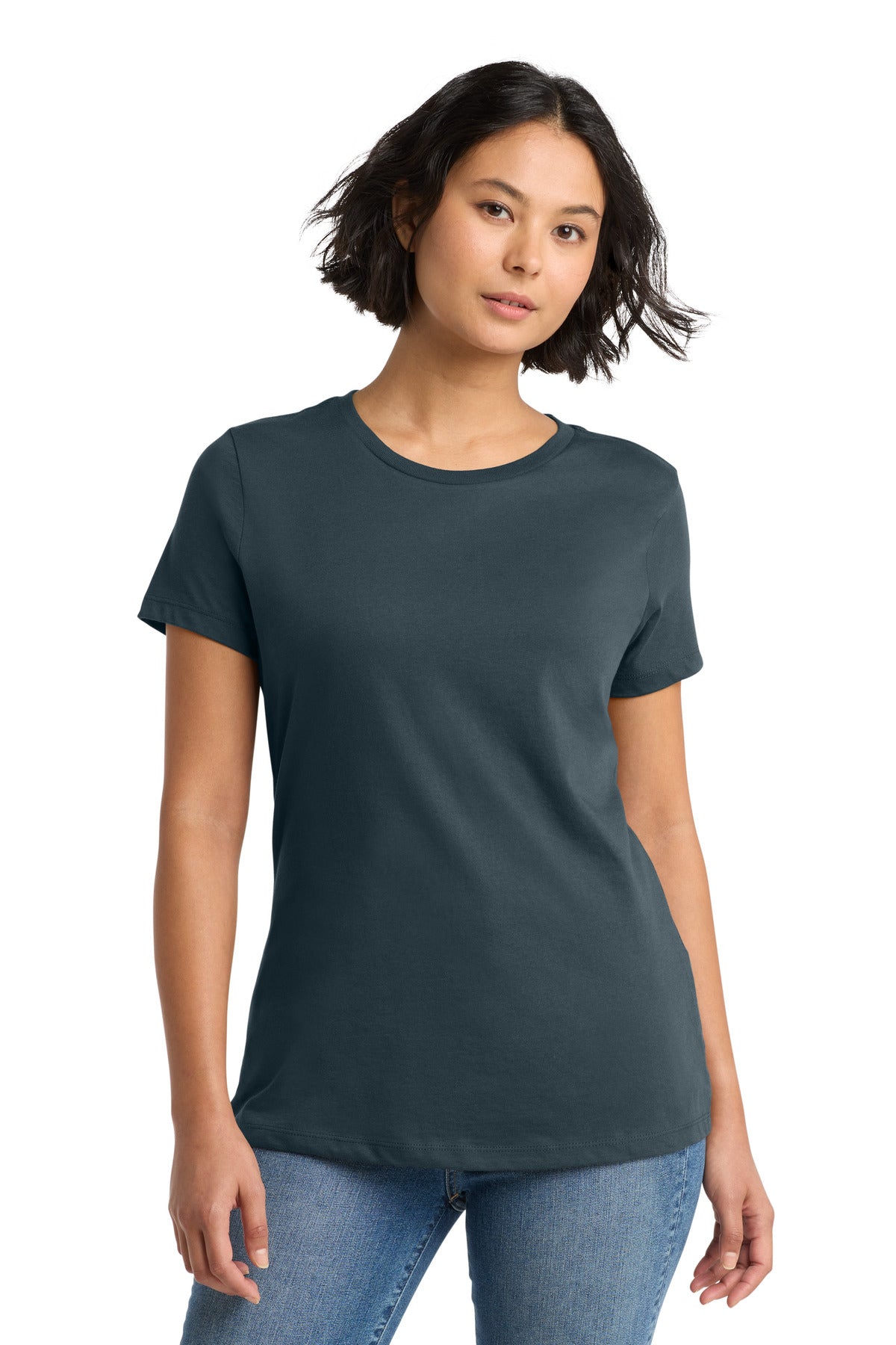 District ®  Women's Perfect Weight ® Tee. DM104L