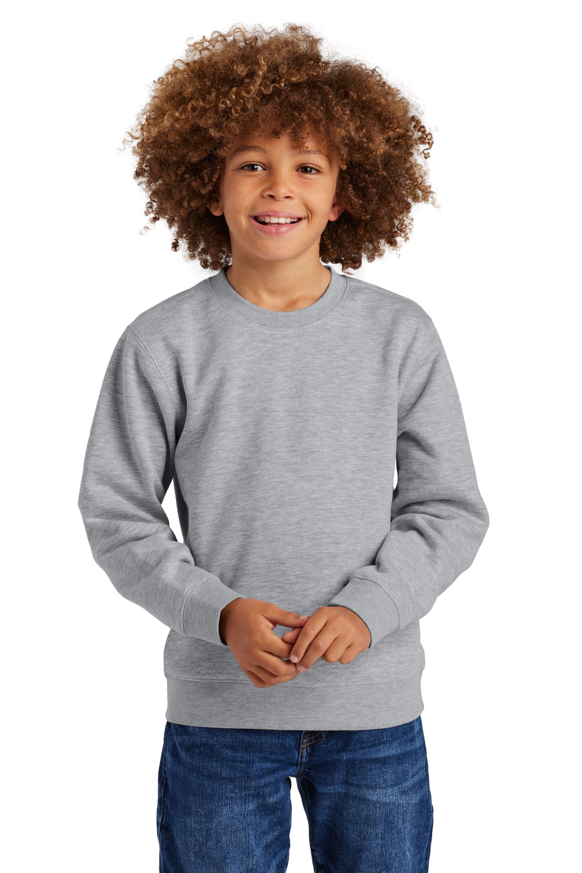 District ®  Youth V.I.T. ™  Fleece Crew DT6104Y