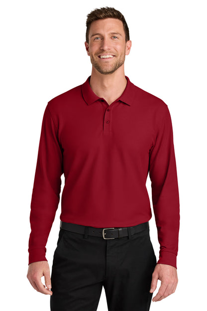 Port Authority ®  Wearever Signature Pique Long Sleeve Polo K200LS
